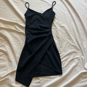 Black Wrap Dress